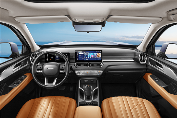 1478万买大型燃油SUV 新款哈弗H5上市：非承载车身很扎实(图2)
