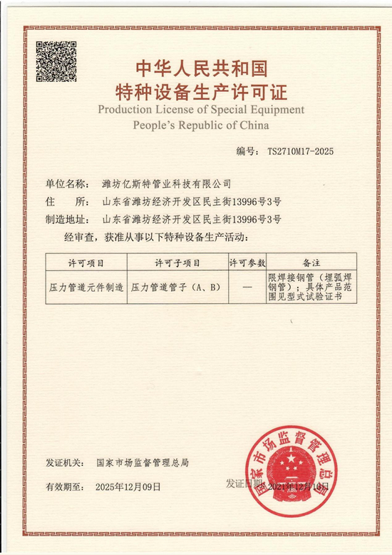 亿斯特：技术筑基全球拓疆打造管道行业新标杆(图3)